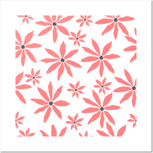 Floral Pattern Posters and Art